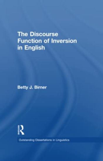 The Discourse Function of Inversion in English
