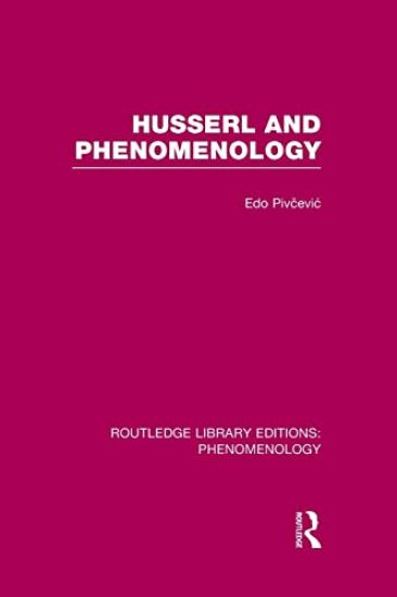 Husserl and Phenomenology