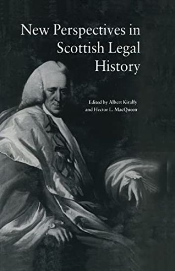 New Perspectives in Scottish Legal History