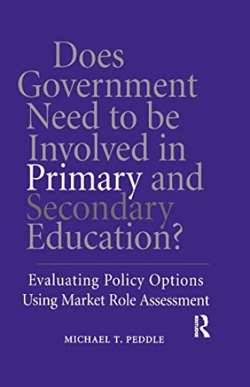 Does Government Need to be Involved in Primary and Secondary Education