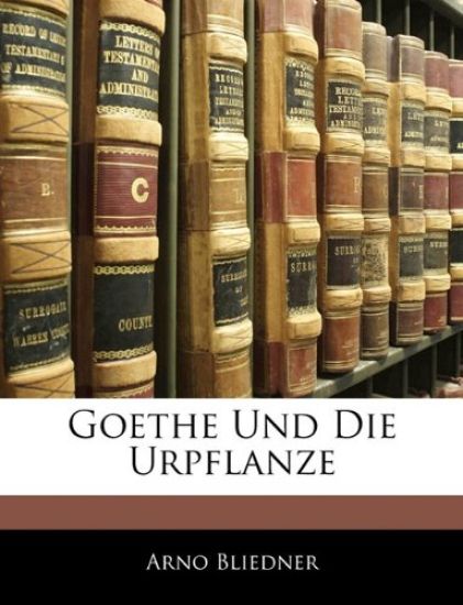 Goethe Und Die Urpflanze
