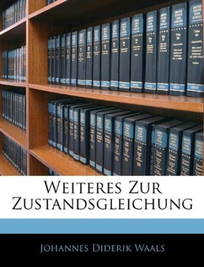 Weiteres Zur Zustandsgleichung