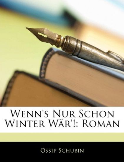 Wenn's Nur Schon Winter War'!