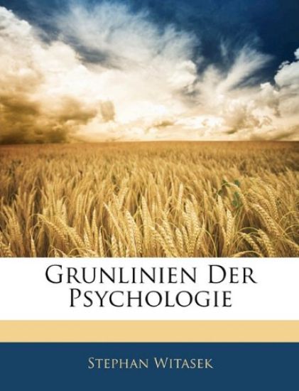 Grunlinien Der Psychologie