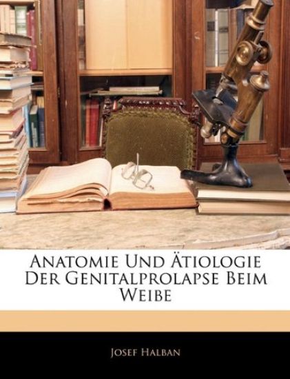 Anatomie Und Atiologie Der Genitalprolapse Beim Weibe