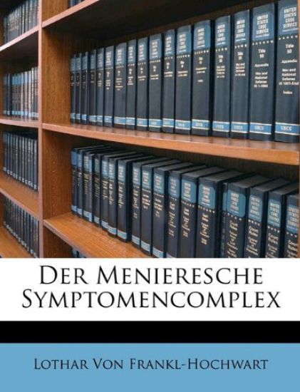 Der Menieresche Symptomencomplex