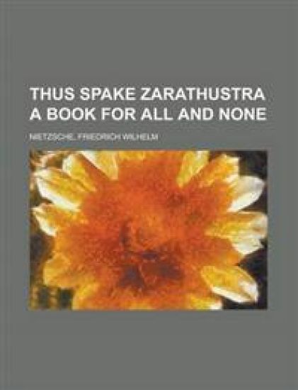 Thus Spake Zarathustra