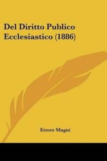 Del Diritto Publico Ecclesiastico (1886)