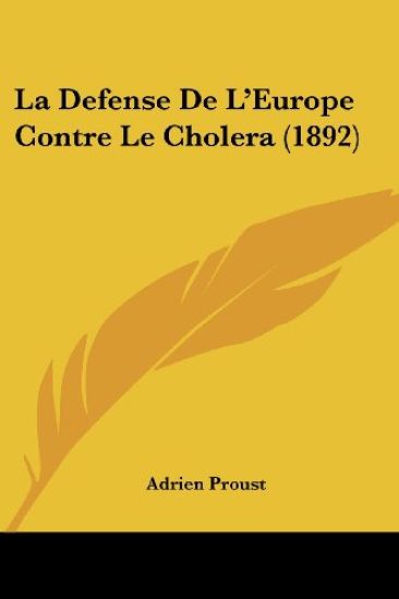 La Defense De L'Europe Contre Le Cholera (1892)