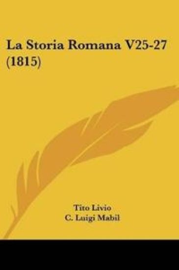 La Storia Romana V25-27 (1815)