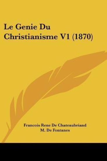 Le Genie Du Christianisme V1 (1870)
