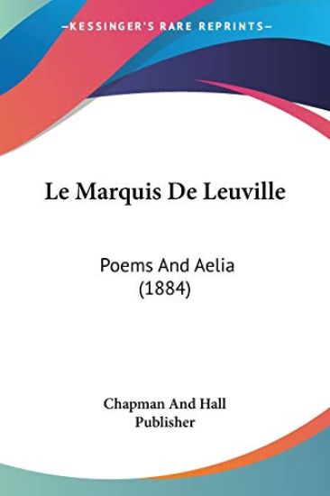 Le Marquis De Leuville
