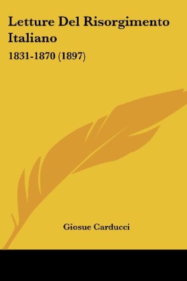 Letture Del Risorgimento Italiano