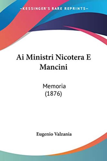 Ai Ministri Nicotera E Mancini