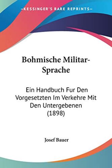 Bauer, J: Bohmische Militar-Sprache
