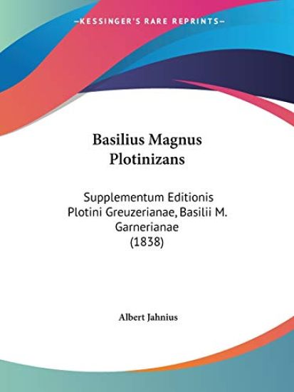 Basilius Magnus Plotinizans