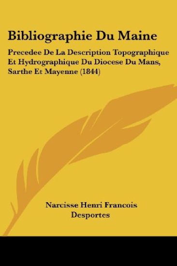 Bibliographie Du Maine