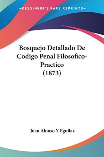 Bosquejo Detallado De Codigo Penal Filosofico-Practico (1873)