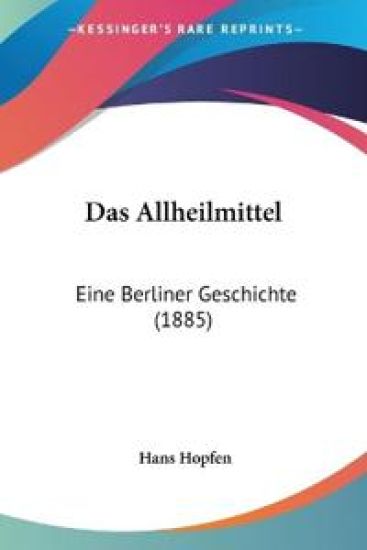 Hopfen, H: Allheilmittel