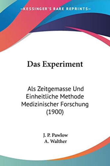 Pawlow, J: Experiment