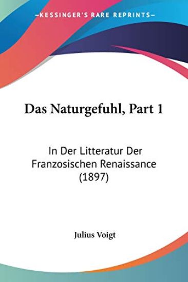 Voigt, J: Naturgefuhl, Part 1