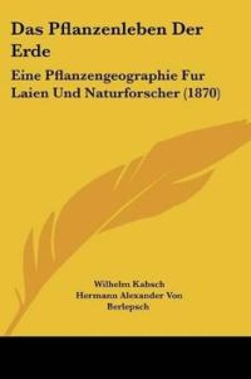 Kabsch, W: Pflanzenleben Der Erde