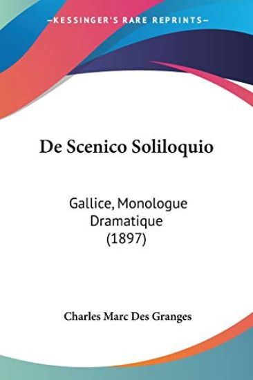 De Scenico Soliloquio
