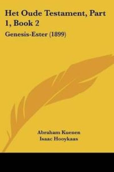 Het Oude Testament, Part 1, Book 2
