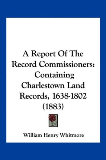 A Report Of The Record Commissioners