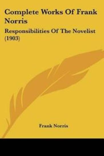 Complete Works Of Frank Norris