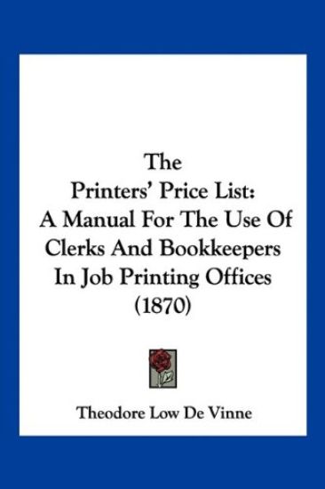 The Printers' Price List