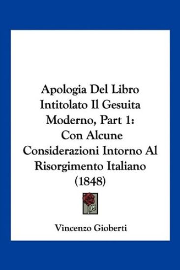 Apologia Del Libro Intitolato Il Gesuita Moderno, Part 1