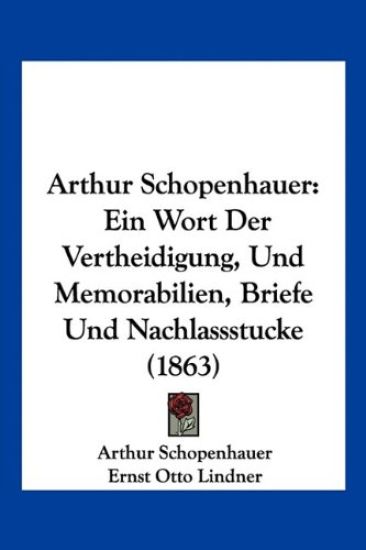 Schopenhauer, A: Arthur Schopenhauer