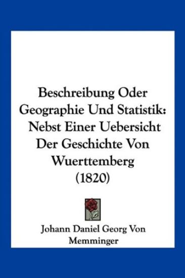 Memminger, J: Beschreibung Oder Geographie Und Statistik