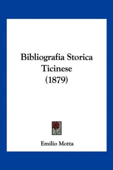 Bibliografia Storica Ticinese (1879)