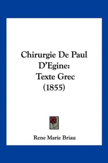 Chirurgie De Paul D'Egine