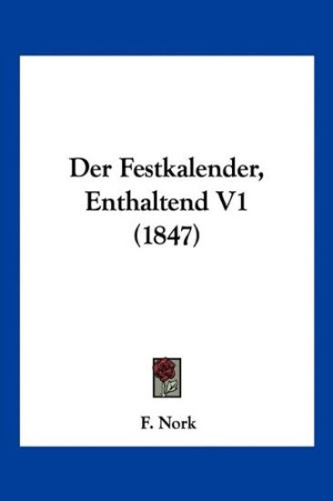 Nork, F: Festkalender, Enthaltend V1 (1847)