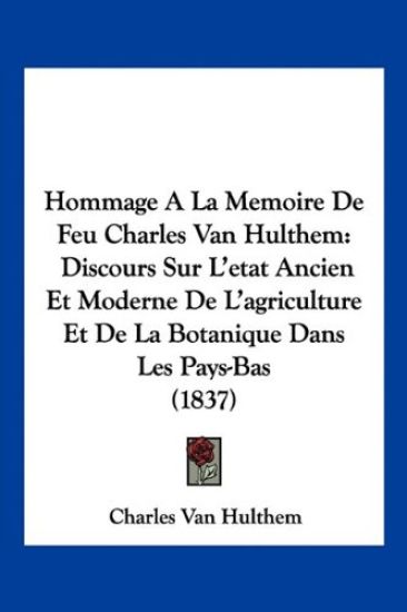 Hommage A La Memoire De Feu Charles Van Hulthem
