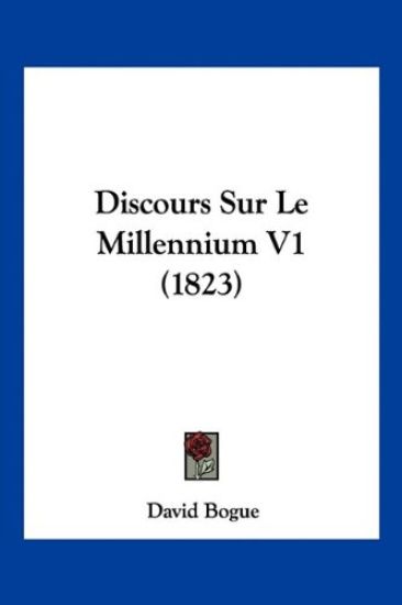 Discours Sur Le Millennium V1 (1823)