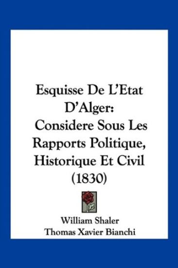 Esquisse De L'Etat D'Alger