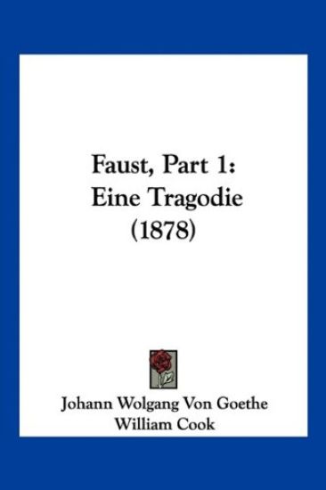 Goethe, J: Faust, Part 1
