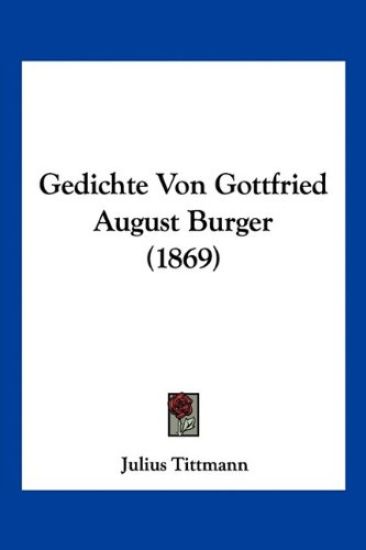 Gedichte Von Gottfried August Burger (1869)