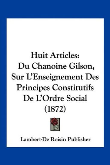 Huit Articles
