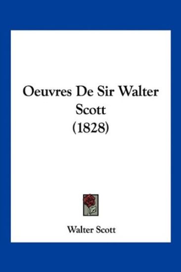 Oeuvres de Sir Walter Scott (1828)