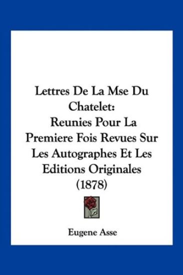Lettres De La Mse Du Chatelet