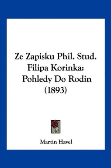Ze Zapisku Phil. Stud. Filipa Korinka