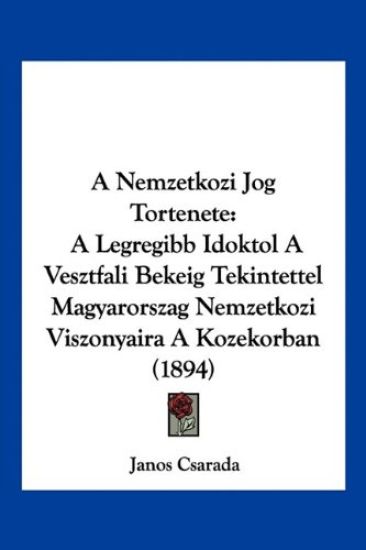 A Nemzetkozi Jog Tortenete