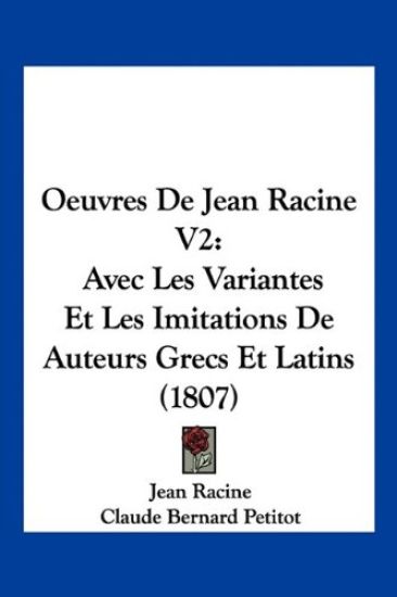 Oeuvres de Jean Racine V2
