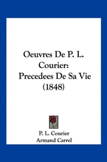 Oeuvres De P. L. Courier