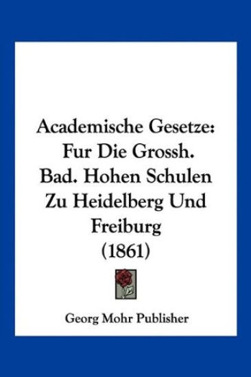 Georg Mohr Publisher: Academische Gesetze